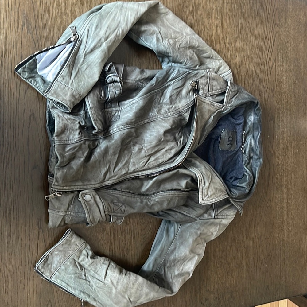 Distressed Leather jacket
